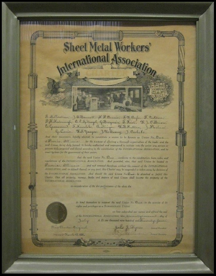 Picture of 1924 SMWIA CHARTER